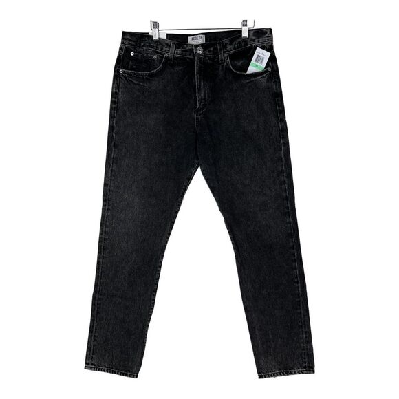 NewâAgolde Men USâ34 Black Jeans Tapered Slim Fit Denim WashedâCasualâCottonâ - Picture 6 of 14